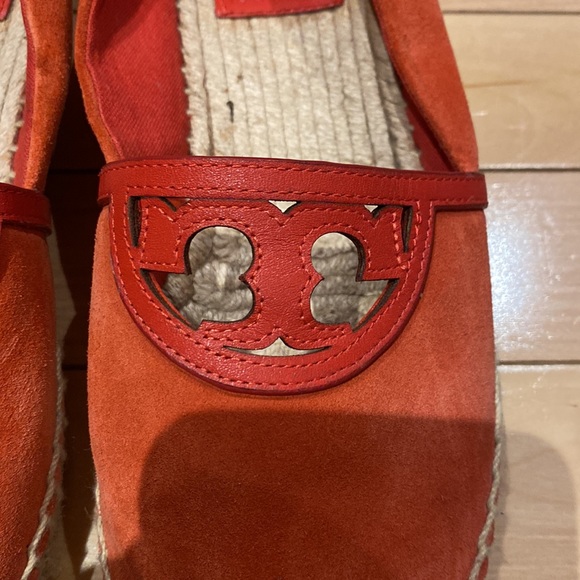 Tory Burch Salmon Colour Espadrilles - Picture 2 of 7
